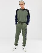 Adidas Skateboarding Goalie Sweat In Green Dh6658 - Green