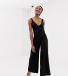 New Look Jumpsuit With Belt In Black