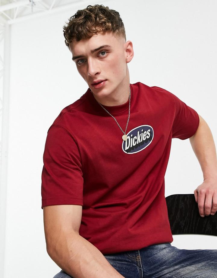 Dickies Saxman T-shirt In Red