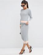 Asos Co-ord Skirt With Block Stripe Detail - Multi