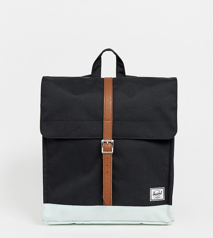 Herschel Supply Co City Backpack In Black And Blue Base - Multi