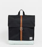 Herschel Supply Co City Backpack In Black And Blue Base - Multi