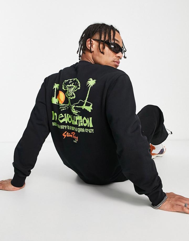 Stan Ray Evolution Sweatshirt In Black
