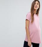 Asos Design Maternity Ultimate Crew Neck T-shirt - Pink