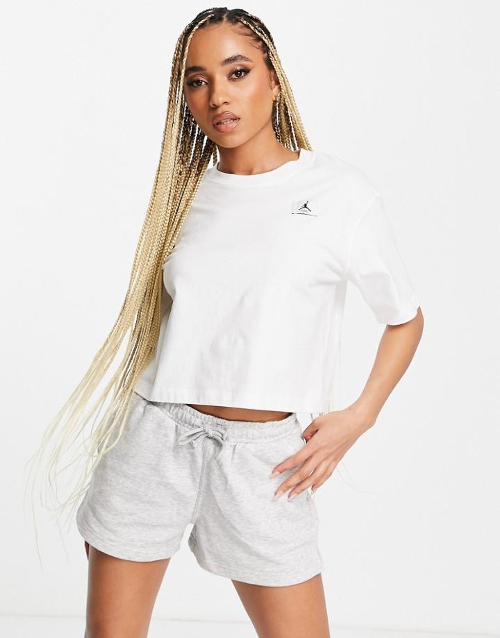 Nike Jordan Essentials Boxy T-shirt In White