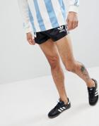 Adidas Originals Retro Argentina Soccer Shorts In Black Cd6972 - Black
