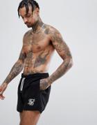 Siksilk Swim Shorts In Black - Black