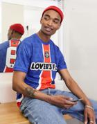 Lover's Fc City Of Love Jersey T-shirt In Blue/red