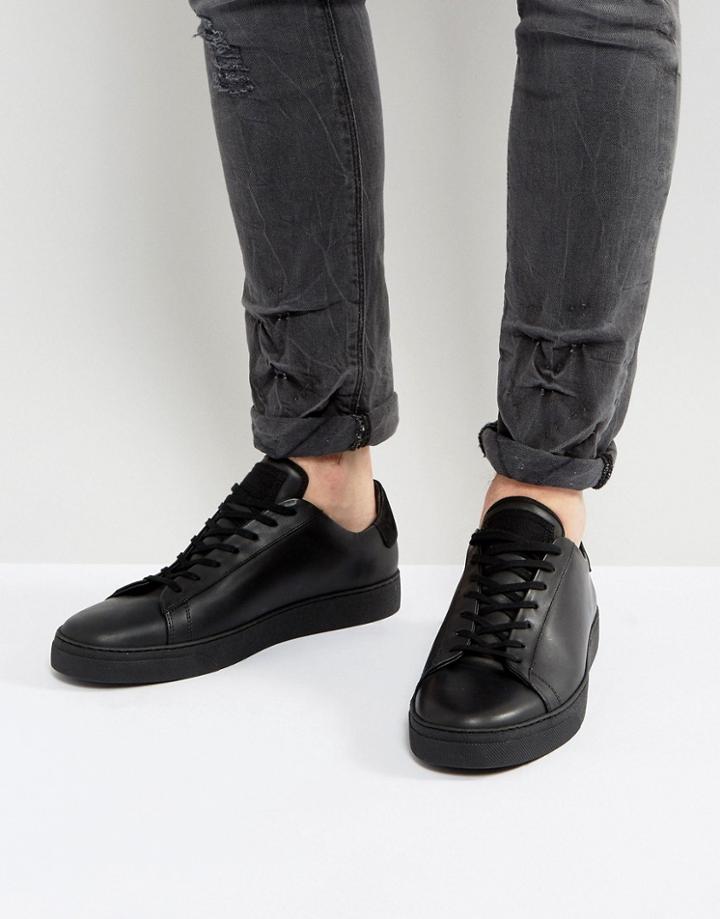 Allsaints Low Top Sneaker - Black