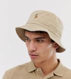 Polo Ralph Lauren Exclusive To Asos Multi Player Logo Bucket Hat In Beige