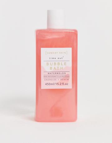 Sunday Rain Bubble Bath Watermelon - Clear