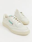 Reebok Club C 1985 Tv Trainers In Off White