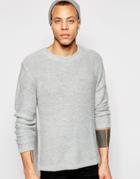 Cheap Monday Cell Knitted Sweater - Gray