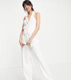 Y.a.s Exclusive Bridal Matching Tailored Vest In White