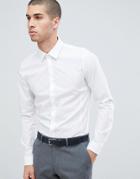 Calvin Klein Extra Slim Stretch Shirt White