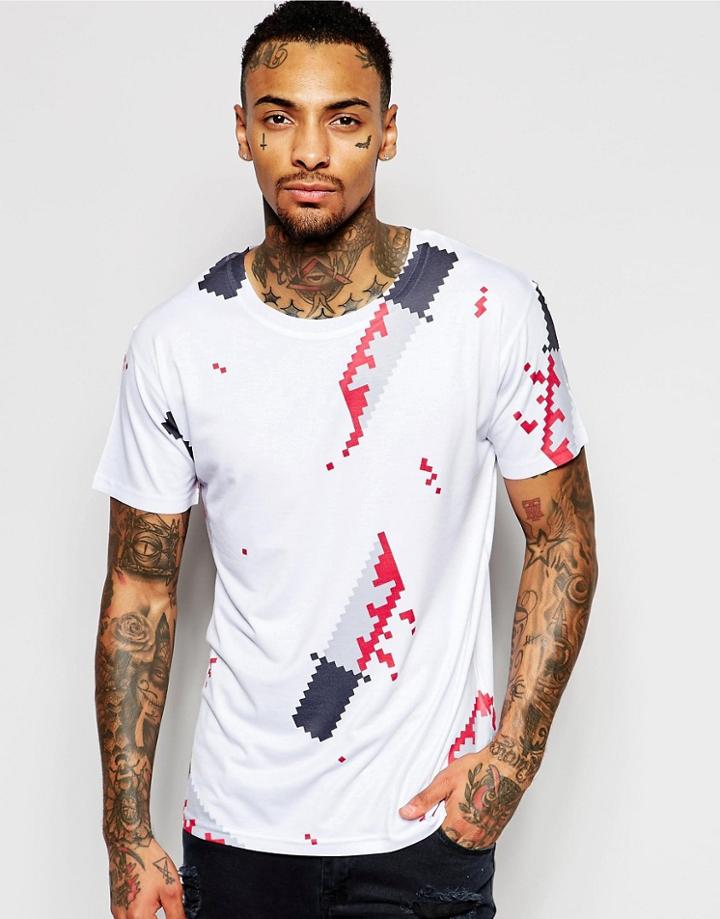 Bone Idol Halloween Knives T-shirt - White