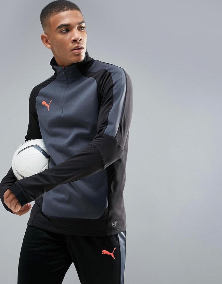 Puma Football Evotrg Training Winter Sweat In Black 65542106 - Black