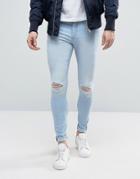 Cheap Monday Him Spray Jean Rites Wash - Blue