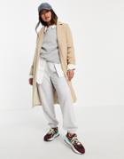 Helene Berman Slimline College Coat In Oat-brown