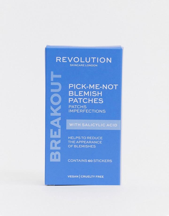 Revolution Skincare Pick-me-not Blemish Patches-no Color