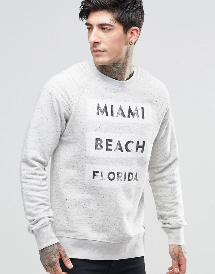 Scotch & Soda Rock Artwork Sweater - Blue