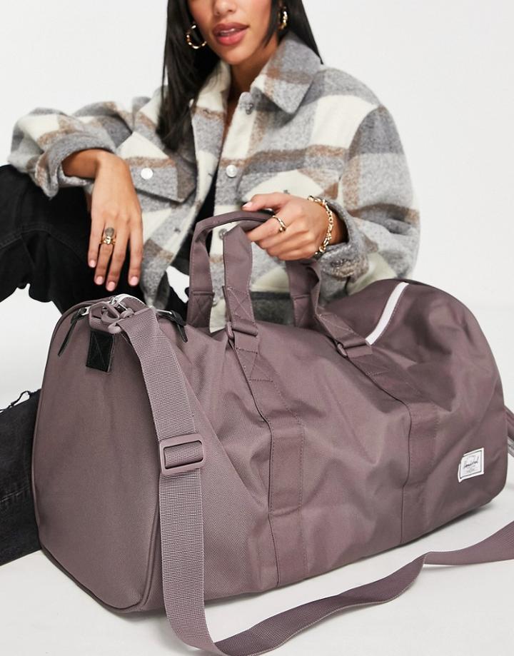 Herschel Supply Co. Novel Mid-volum Duffel Bag In Dark Mauve-purple
