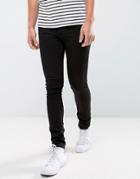Loyalty And Faith Super Skinny Jeans In Black - Black