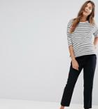 Asos Design Maternity Chino Pants With Under The Bump Waistband-navy