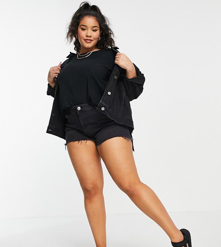 Yours Oversized T-shirt In Black