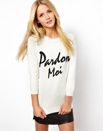 Asos Pardon Moi Sweater