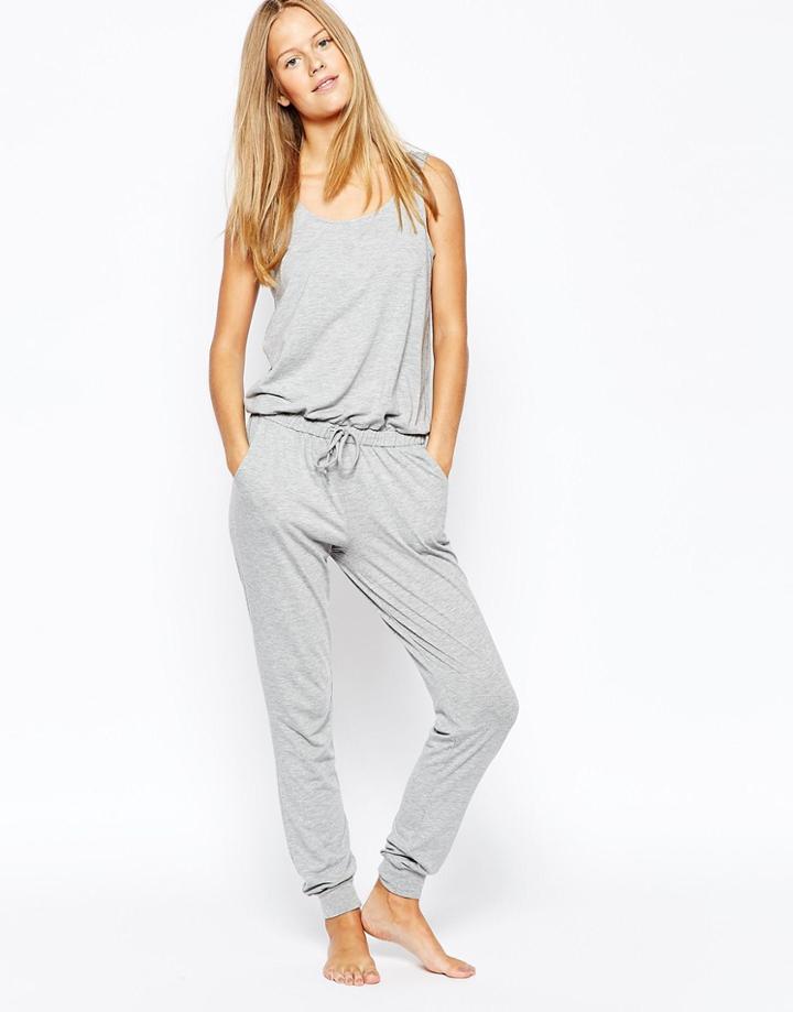 Chelsea Peers Gray Jumpsuit - Gray