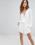 The Jetset Diaries Velles Romper - White