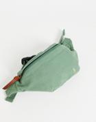 Polo Ralph Lauren Canvas Fanny Pack In Green With Pony Logo