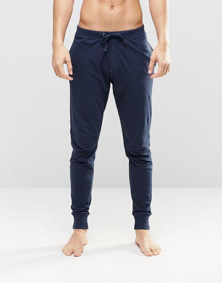Esprit Joggers Cuffed Ankle In Regular Fit - Navy