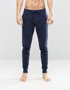 Esprit Joggers Cuffed Ankle In Regular Fit - Navy