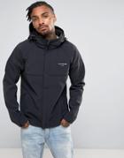 Illusive London Windbreaker Jacket In Black - Black