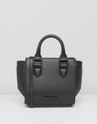 Kendall + Kylie Brook Mini Structured Tote Bag In Black - Black