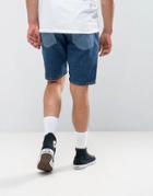 Wrangler Peter Max Retro Denim Short - Blue