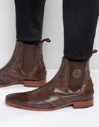 Jeffery West Scarface Leather Chelsea Boot - Brown