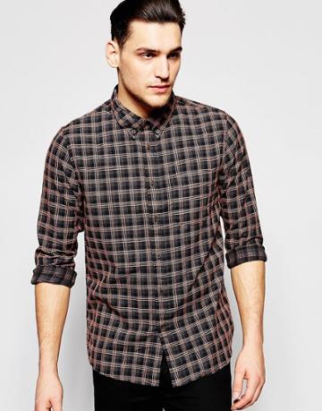 Lee 101 Button Down Shirt - Black