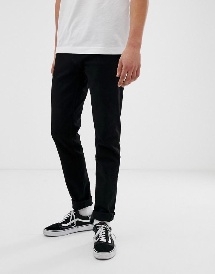 Weekday Tall Friday Skinny Jeans Black - Black