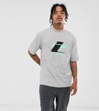 Collusion T-shirt With Print In Gray - White