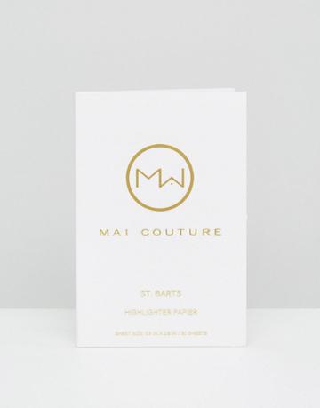 Mai Couture Highlighter Papier (50 Sheets) - Orange
