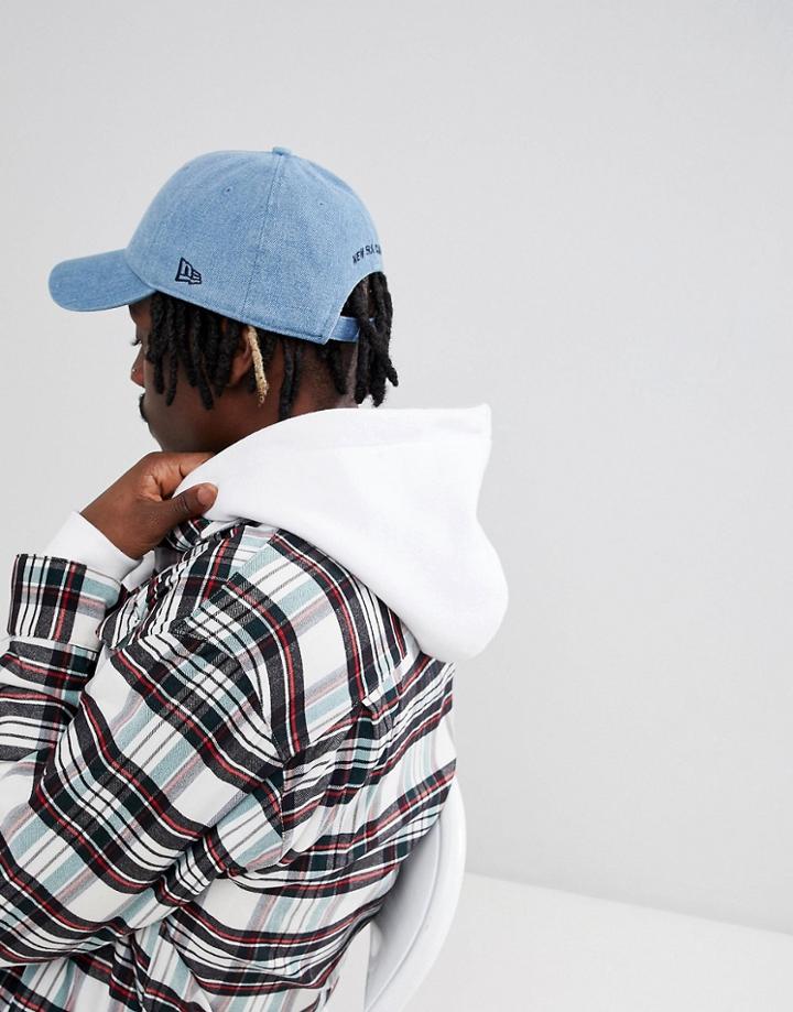 New Era 9forty Adjustable Cap - Blue