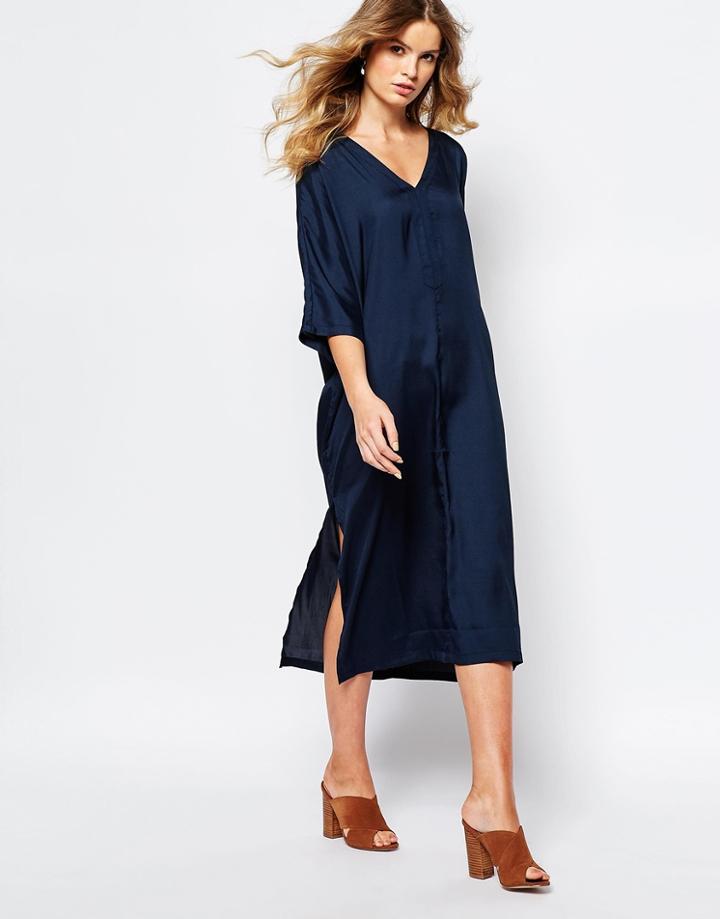 First & I Tunic Dress - Navy