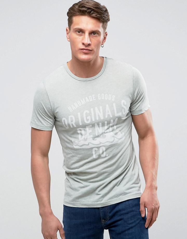Jack & Jones Originals T-shirt With Graphic - Green