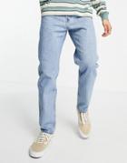 Weekday Barrel Jeans In Pen Blue-blues