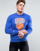 Mitchell & Ness New York Knicks Sweatshirt - Blue
