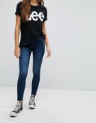 Lee Scarlett Mid Rise Slim Jeans - Blue