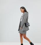Vero Moda Tall Check Mini Skirt - Multi